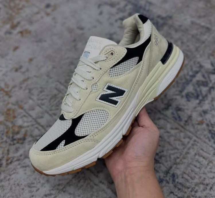 New Balance 993 Og Sea Salt Black