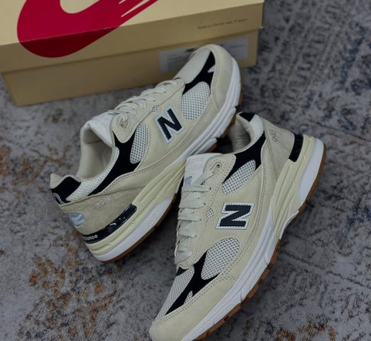 New Balance 993 Og Sea Salt Black