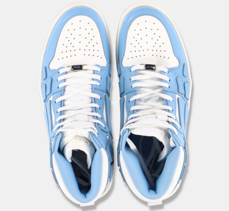 Light Blue Skel Top Trainers