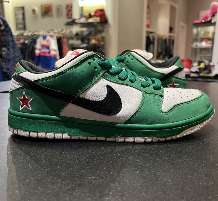 Nike Sb Dunk Low Heineken