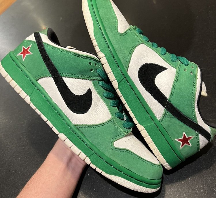Nike Sb Dunk Low Heineken