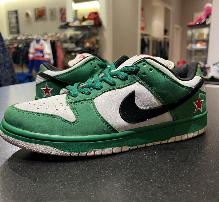 Nike Sb Dunk Low Heineken
