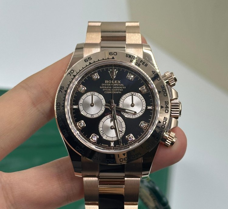 Rolex Daytona 126505g Black Diamonds