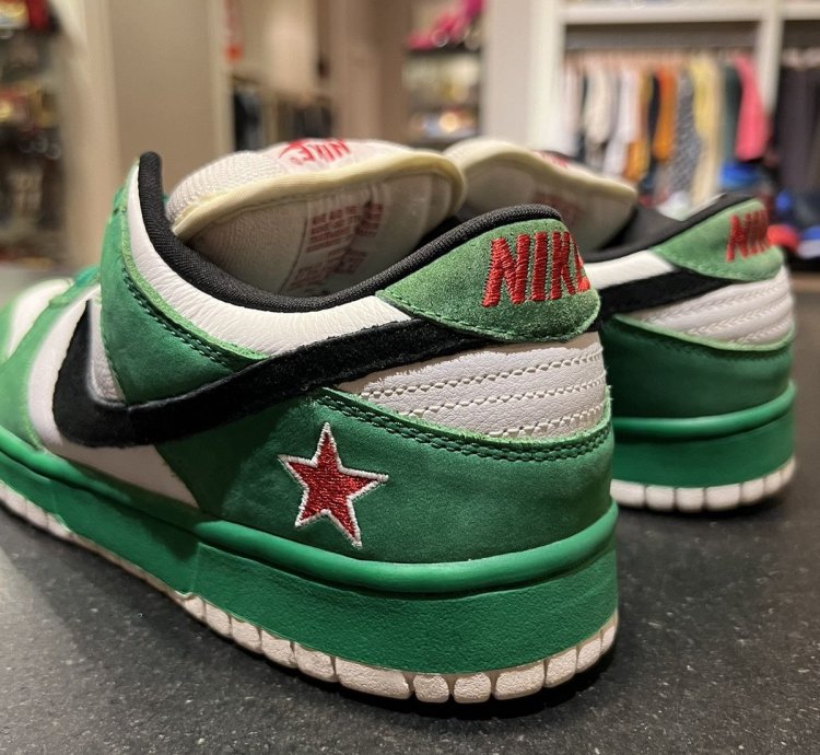 Nike Sb Dunk Low Heineken