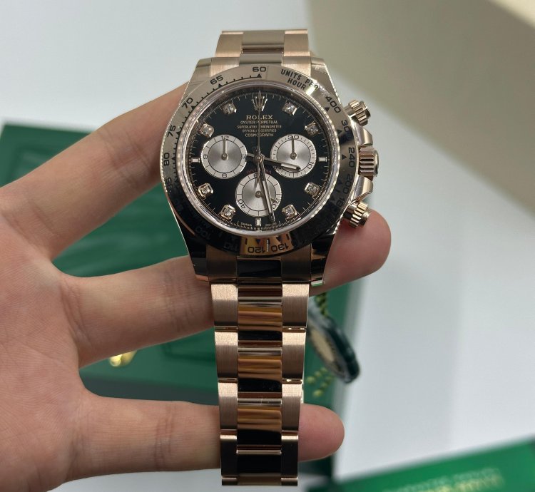 Rolex Daytona 126505g Black Diamonds