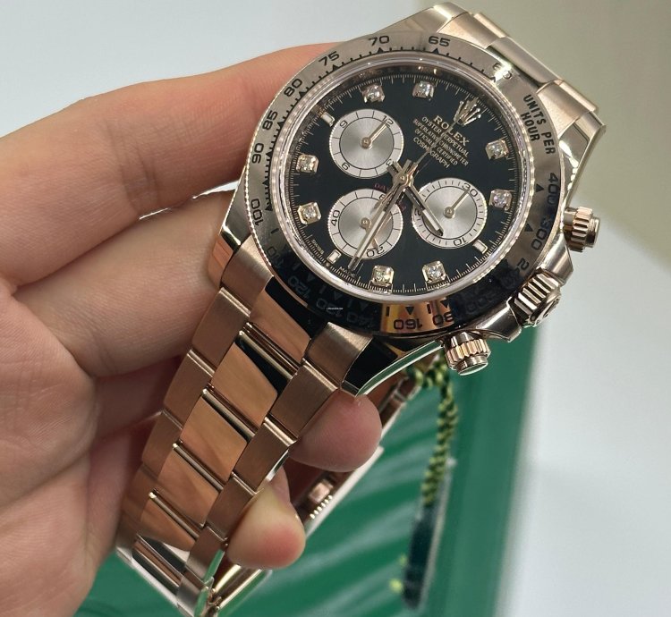Rolex Daytona 126505g Black Diamonds