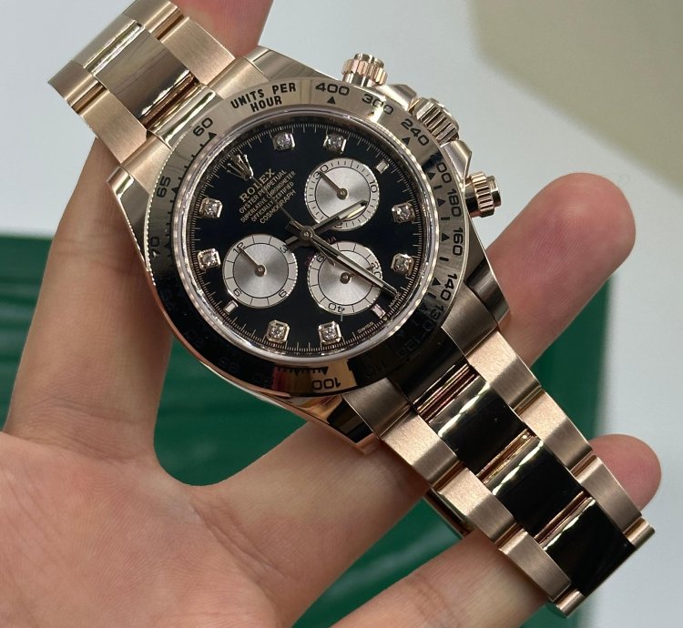 Rolex Daytona 126505g Black Diamonds