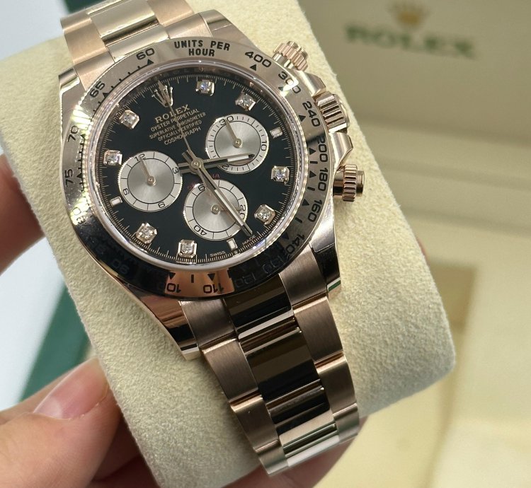 Rolex Daytona 126505g Black Diamonds