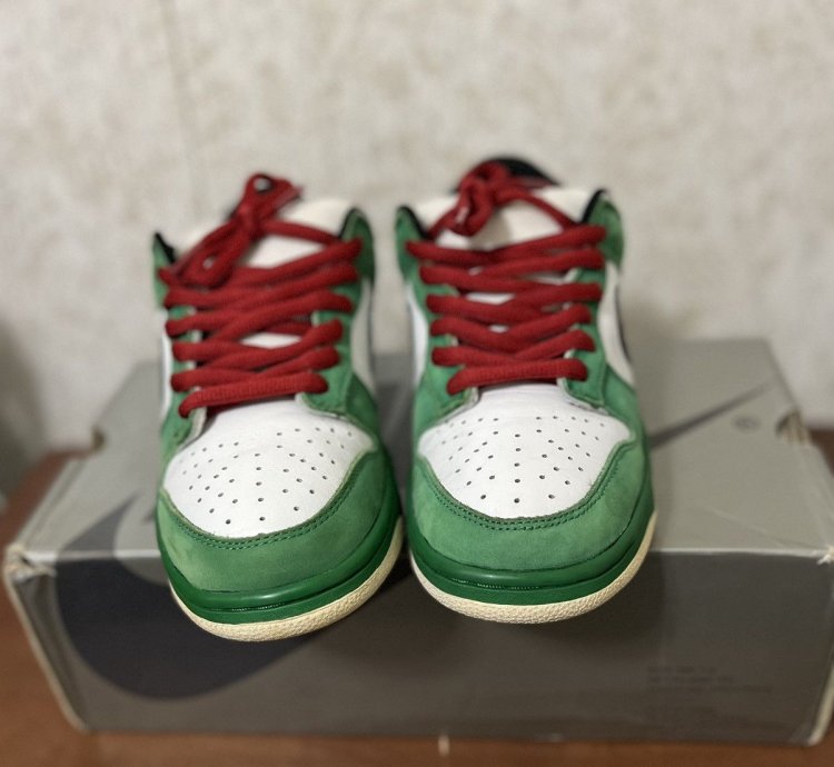 Nike Sb Dunk Low Heineken 2003 Size 9 5