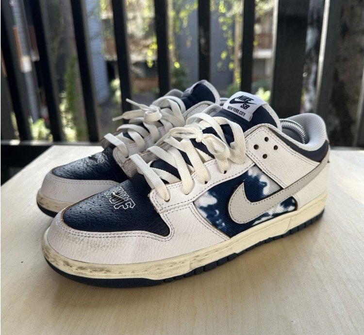 Nike Sb Dunk Low Huf New York City Cut Size 8 5
