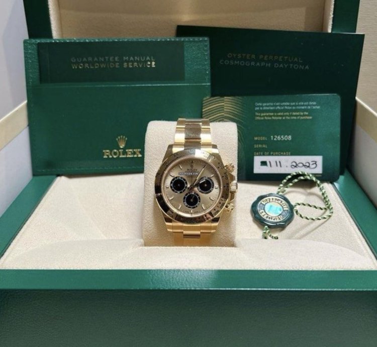 Rolex Daytona 126508 Neu 2023 Pikachu Yml Full Set New Reference