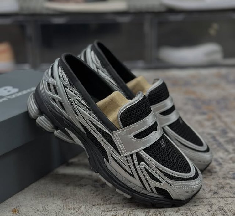 New Balance 1906 Loafers Black Silver