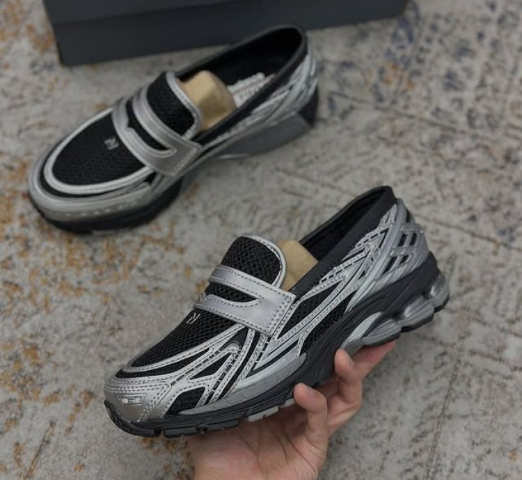 New Balance 1906 Loafers Black Silver