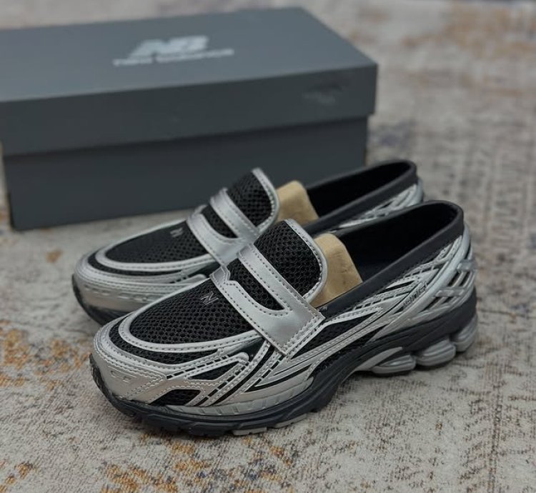 New Balance 1906 Loafers Black Silver