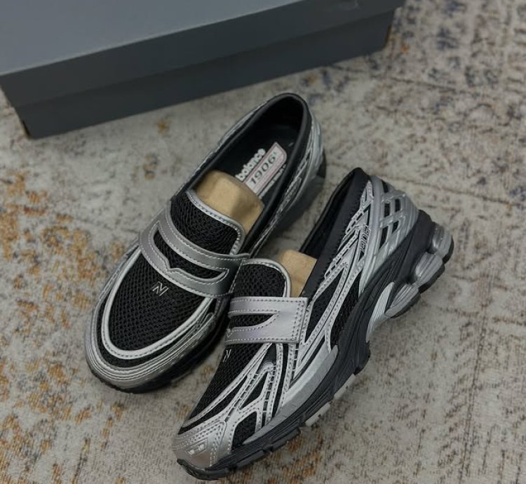 New Balance 1906 Loafers Black Silver