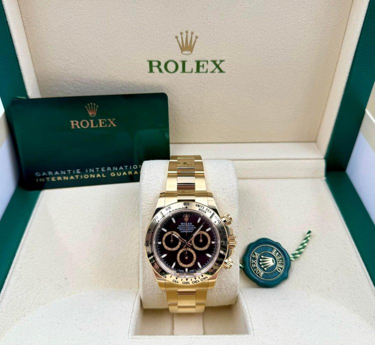 Rolex Daytona 126508 Yellow Gold Black Dial Unworn 2024