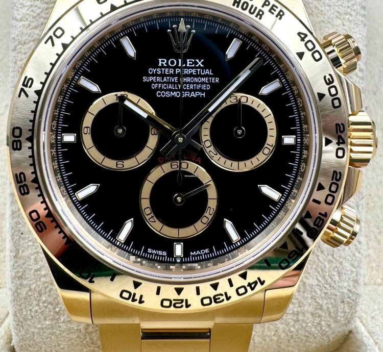 Rolex Daytona 126508 Yellow Gold Black Dial Unworn 2024