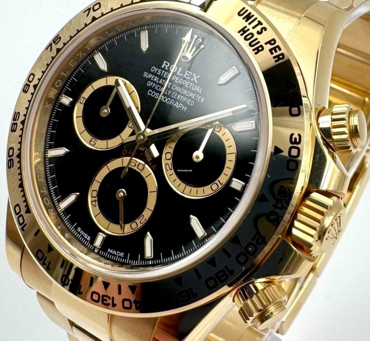 Rolex Daytona 126508 Yellow Gold Black Dial Unworn 2024