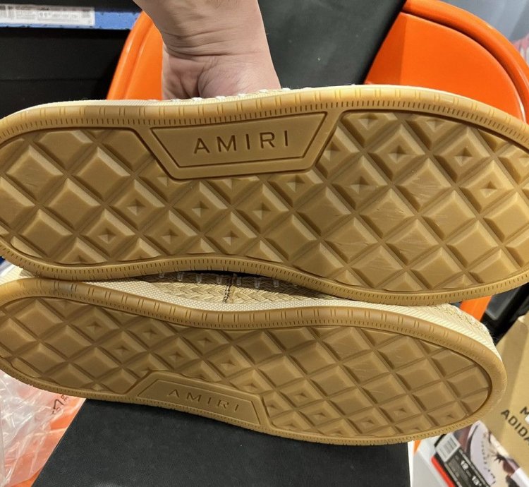 New Amiri Espadrille Slip On Military Green Shoes Size 43
