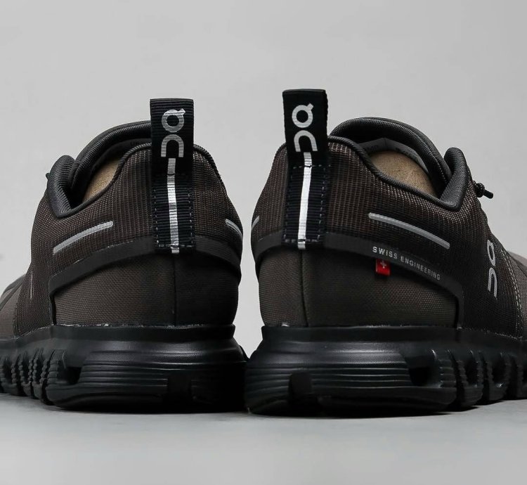 On Cloud 6 Waterproof White Thorn Black
