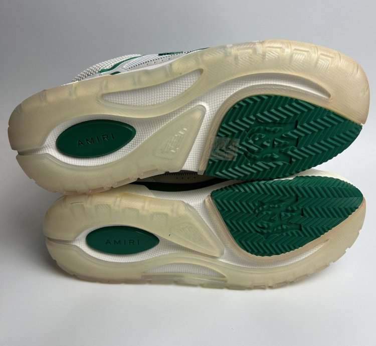 New Amiri Ma-1 Green White