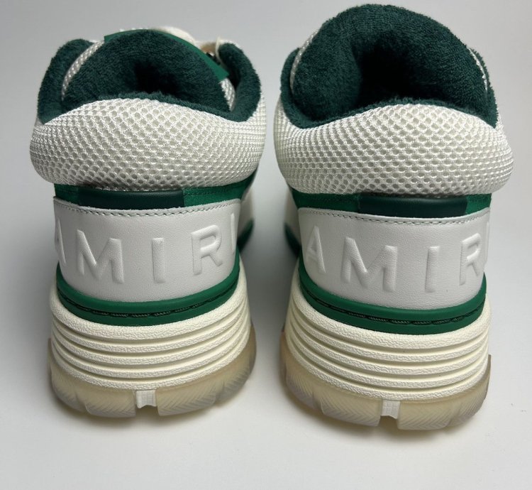 New Amiri Ma-1 Green White