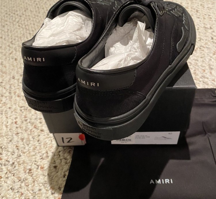 New Amiri Skeleton Shoes