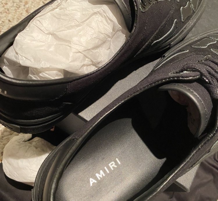 New Amiri Skeleton Shoes