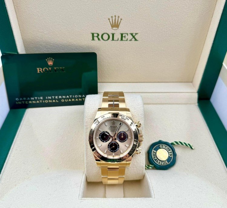 Rolex Daytona 126508 Yellow Gold Champagne Yml Dial Unworn 2024