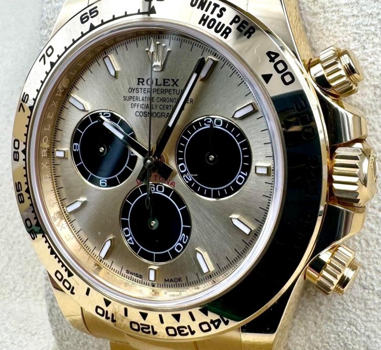 Rolex Daytona 126508 Yellow Gold Champagne Yml Dial Unworn 2024