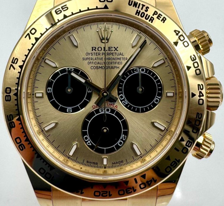 Rolex Daytona 126508 Yellow Gold Champagne Yml Dial Unworn 2024