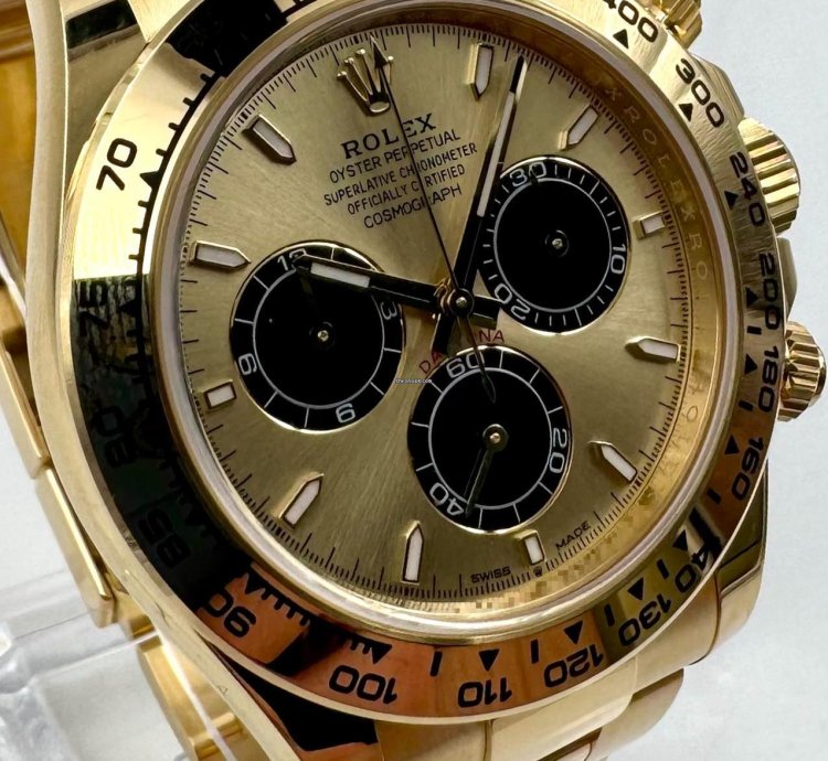 Rolex Daytona 126508 Yellow Gold Champagne Yml Dial Unworn 2024