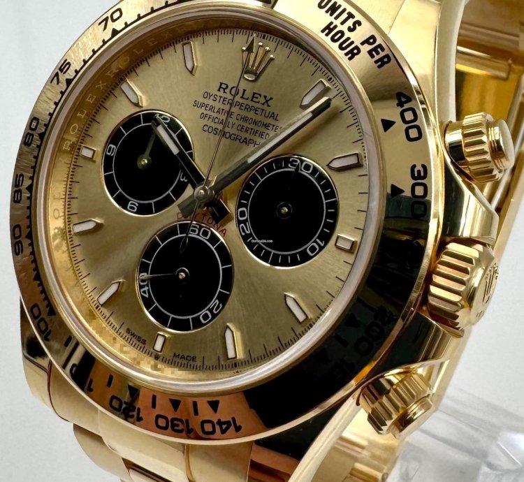 Rolex Daytona 126508 Yellow Gold Champagne Yml Dial Unworn 2024