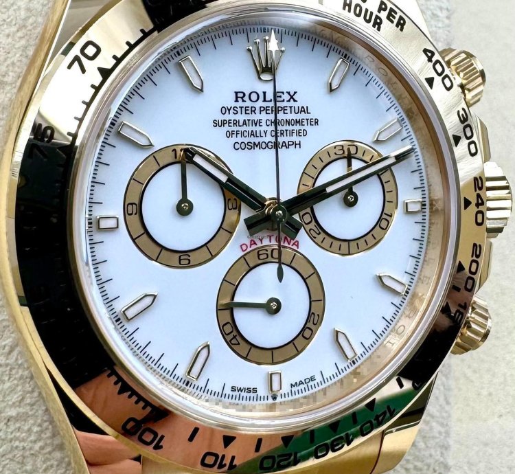 Rolex Daytona 126508 Yellow Gold White Dial Unworn 2024