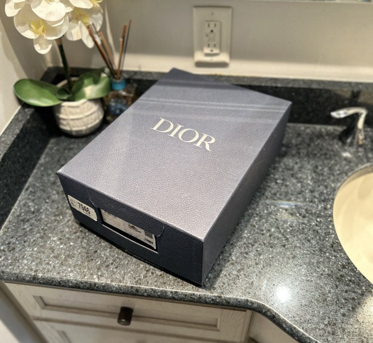 New Dior B22 Brown Yellow Size 42 9us