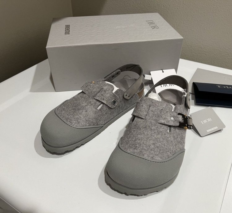 New Dior Birkenstock Tokio Mule Size 44