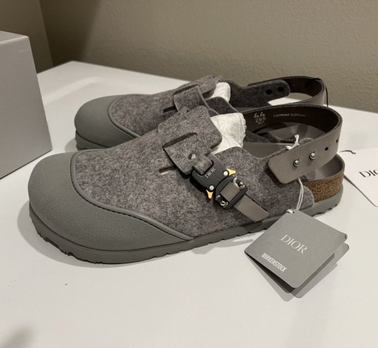 New Dior Birkenstock Tokio Mule Size 44