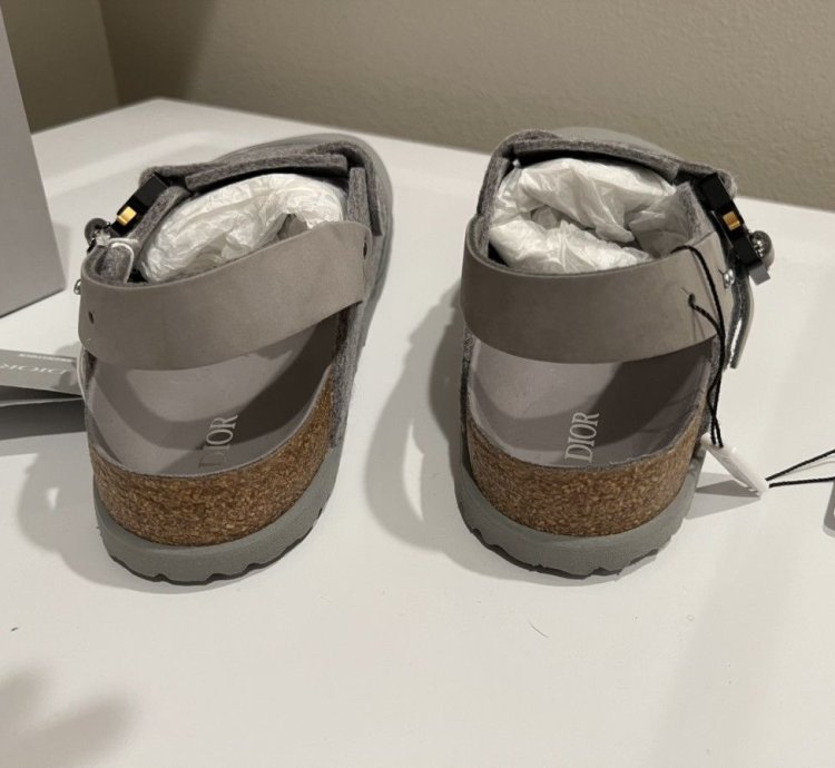 New Dior Birkenstock Tokio Mule Size 44