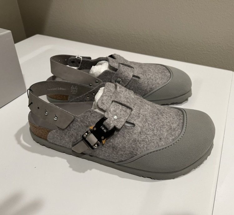 New Dior Birkenstock Tokio Mule Size 44