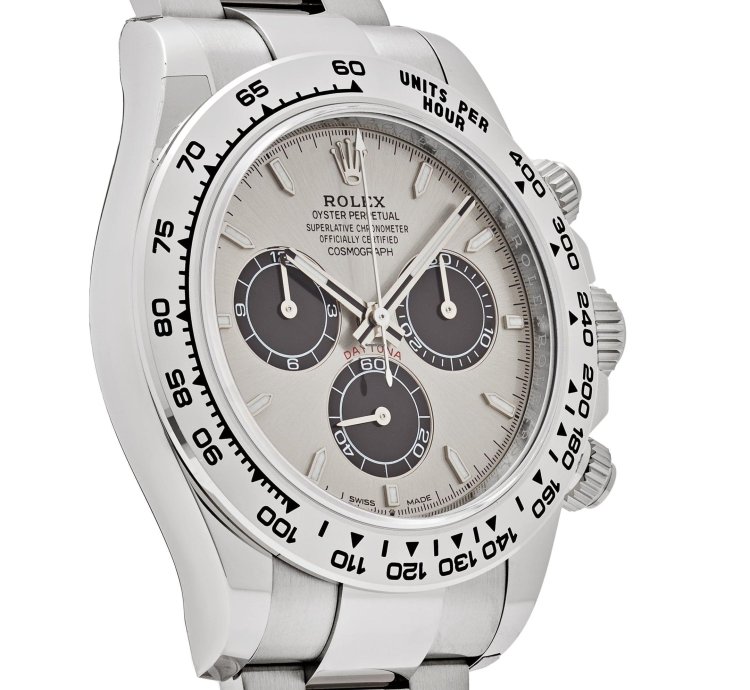 Rolex Daytona 126509 Ghost White Gold Silver Dial 2024