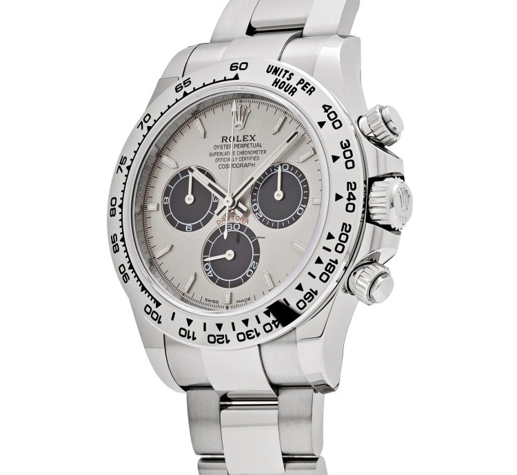 Rolex Daytona 126509 Ghost White Gold Silver Dial 2024
