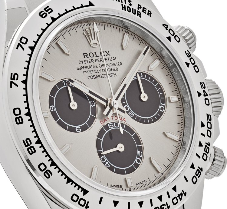 Rolex Daytona 126509 Ghost White Gold Silver Dial 2024