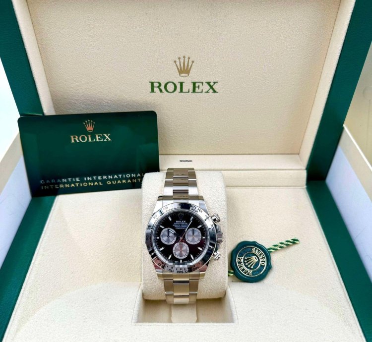 Rolex Daytona 126509 White Gold Black Dial Unworn 2023