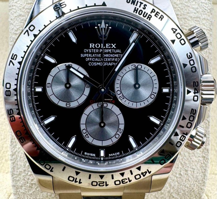 Rolex Daytona 126509 White Gold Black Dial Unworn 2023