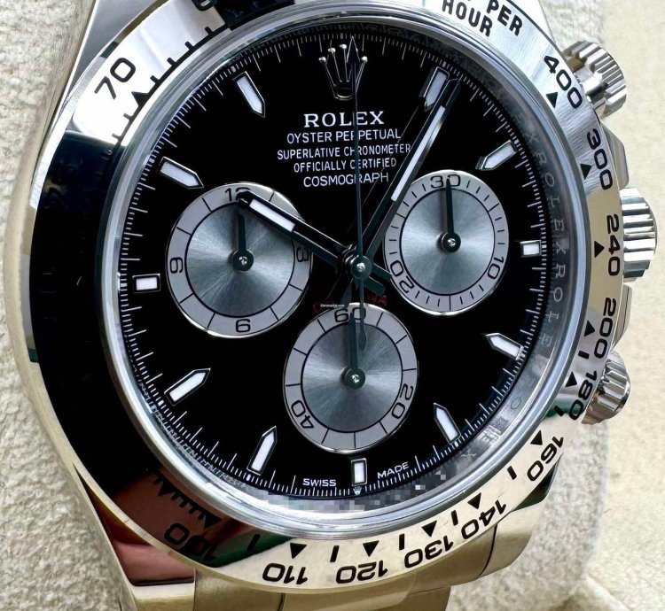Rolex Daytona 126509 White Gold Black Dial Unworn 2023
