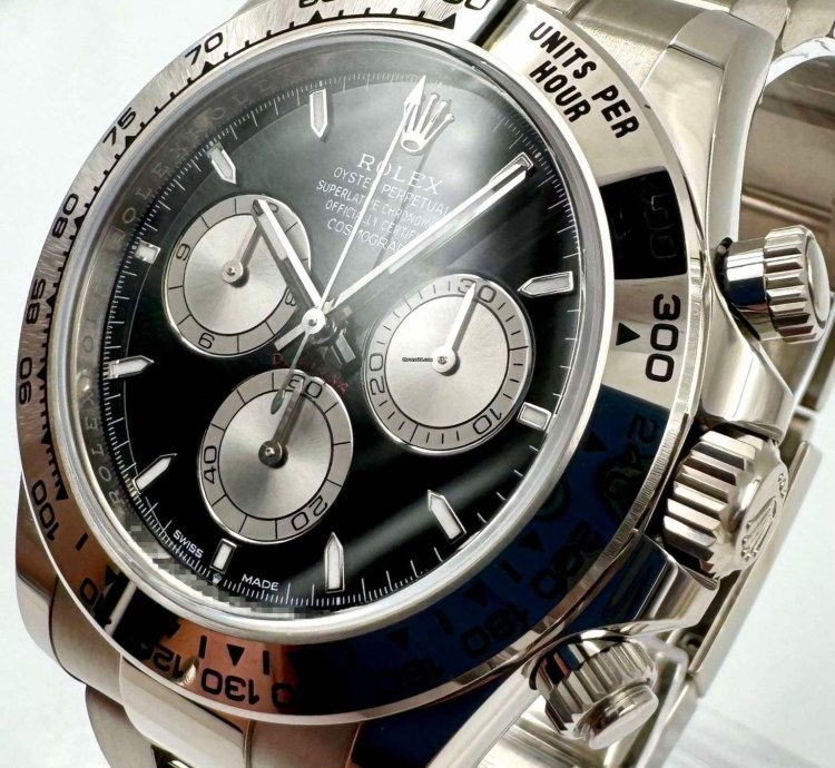 Rolex Daytona 126509 White Gold Black Dial Unworn 2023