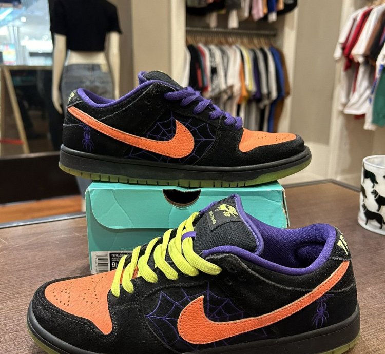 Nike Sb Dunk Low Night Of Mischief Halloween