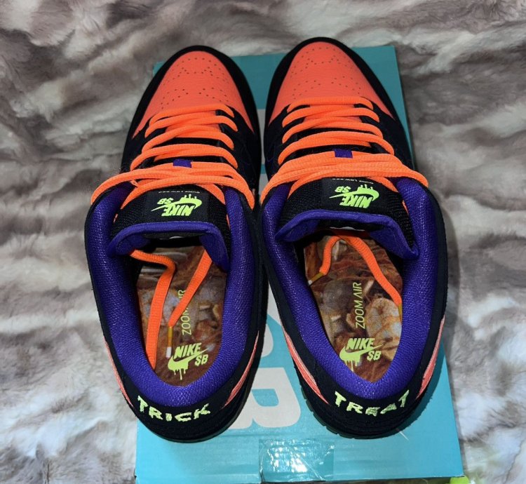 Nike Sb Dunk Low Night Of Mischief Halloween