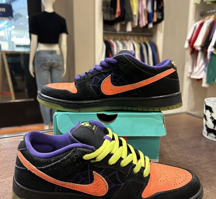 Nike Sb Dunk Low Night Of Mischief Halloween