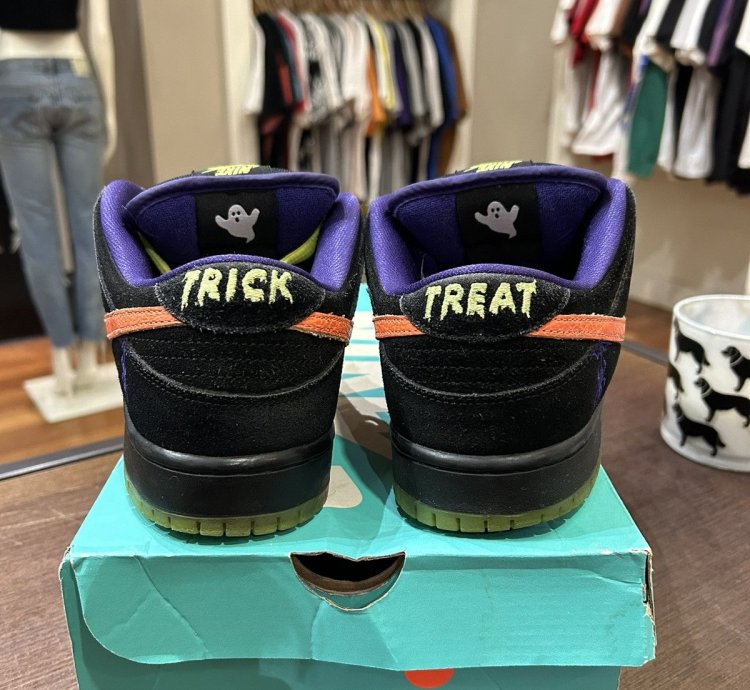Nike Sb Dunk Low Night Of Mischief Halloween